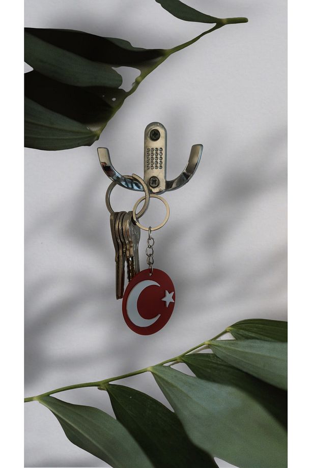ayyıldız anahtarlık - 2