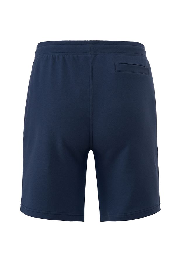 Pamuklu Erkek Indigo Casual Şort 2 Iplik Yan Cepli Bağcıklı Regular Fit Boru Paça Günlük Bermuda - 5