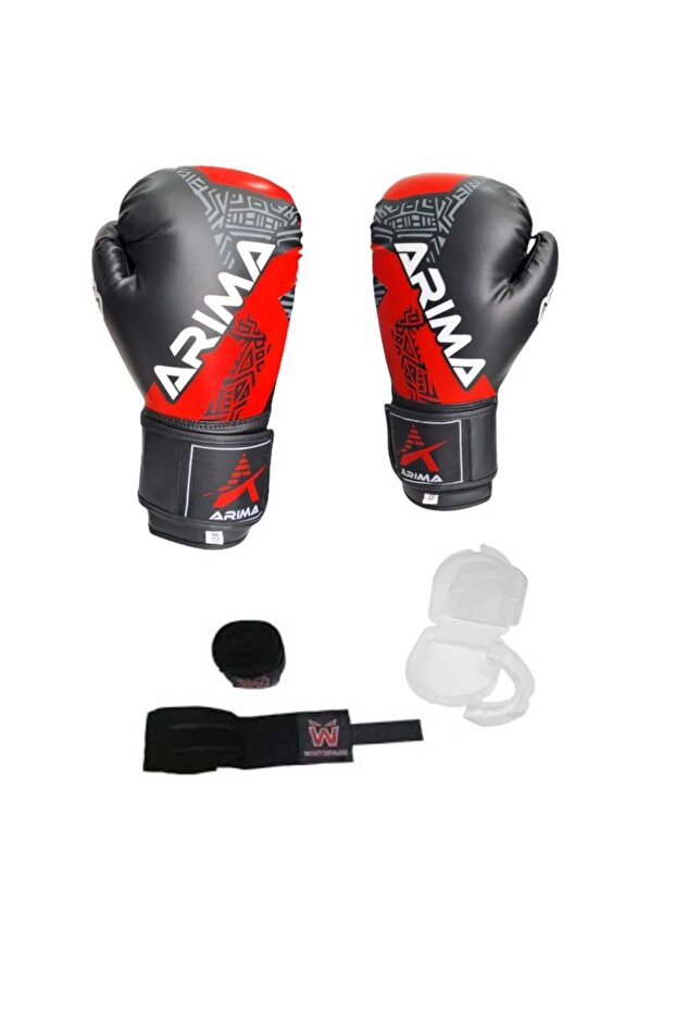 Force Boks Eldiveni+ Boks Bandaj+ Dişlik Seti - 2