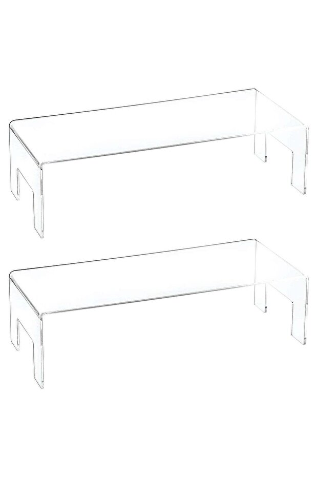 عبوتان من حاملات العرض الأكريليكية الشفافة بسمك 5 مم - 6