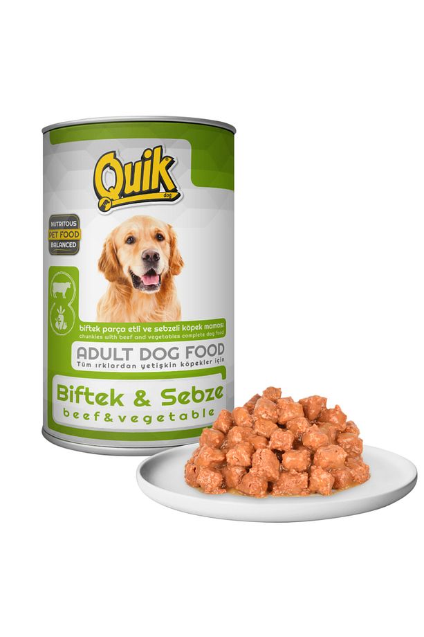 Köpek 415 gr Biftek-sebze Konserve 24 Adet - 1