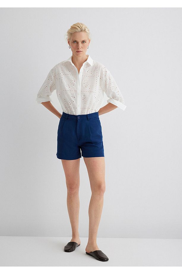 Tencel Tm Liyosel Şort 1410201-80195 - 4