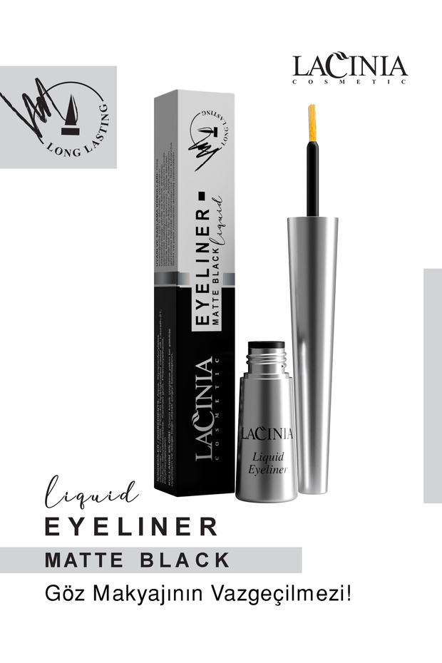 Matte Black Eyeliner 4 Ml - 1