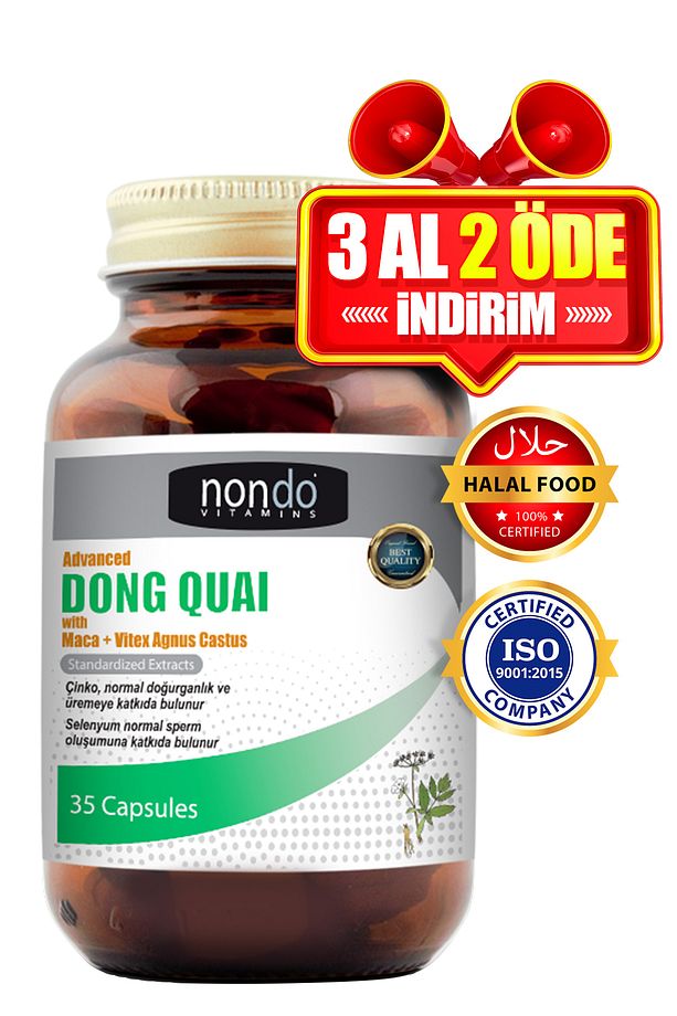 Dong Quai 35 Kapsül ( Maca Panax Ginseng Vitex L-arginin Selenyum Ginko Biloba ) - 1