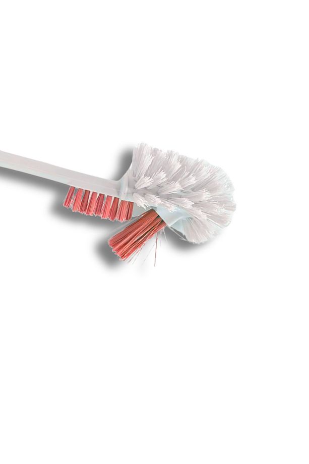 Titiz Softon Klozet Tuvalet Fırçası Seti | Kırmızı | Ergonomik Saplı – Tp-336 - 3