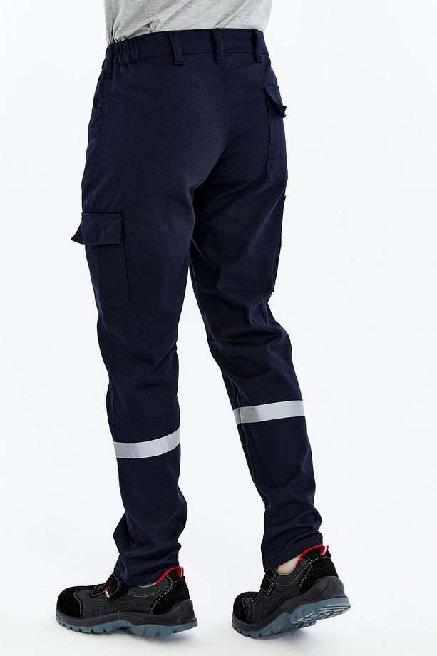 İş Pantolonu Yazlık Basic Model 2 Lacivert 5 Cepli - 7