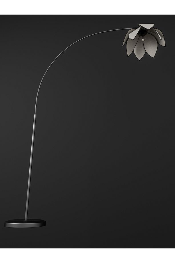 Lotus Çiçeği Tasarımlı Modern Lambader - E27 Duy Uyumlu - 5