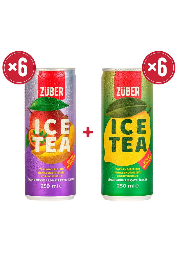Ice Tea Tropik & Limon 250ml X 12 Adet - 1