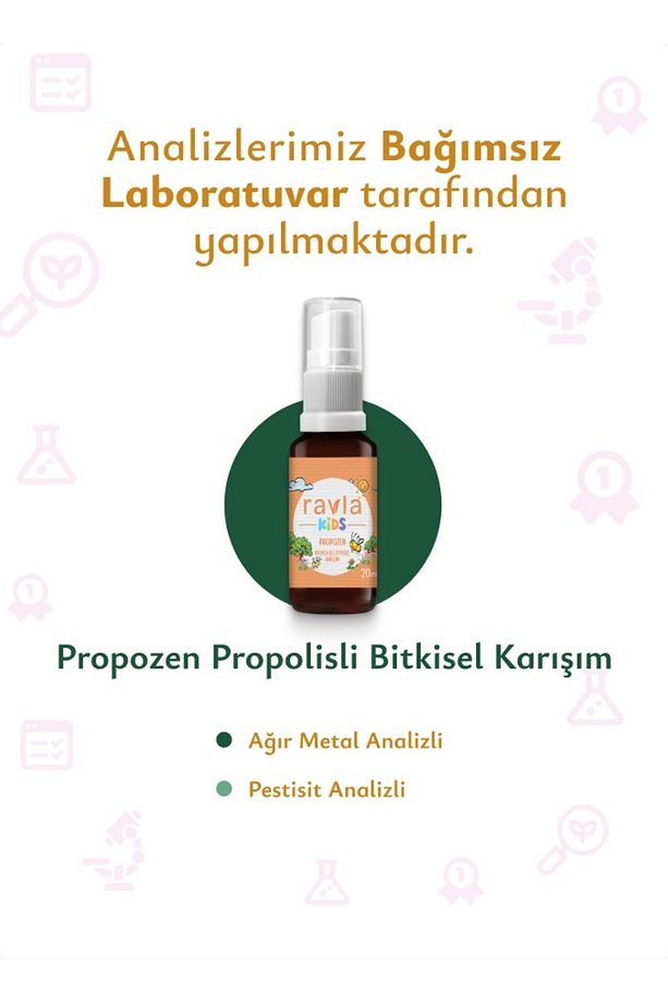 Kids Propozen Propolisli Bitkisel Karışım - 20ml - 1