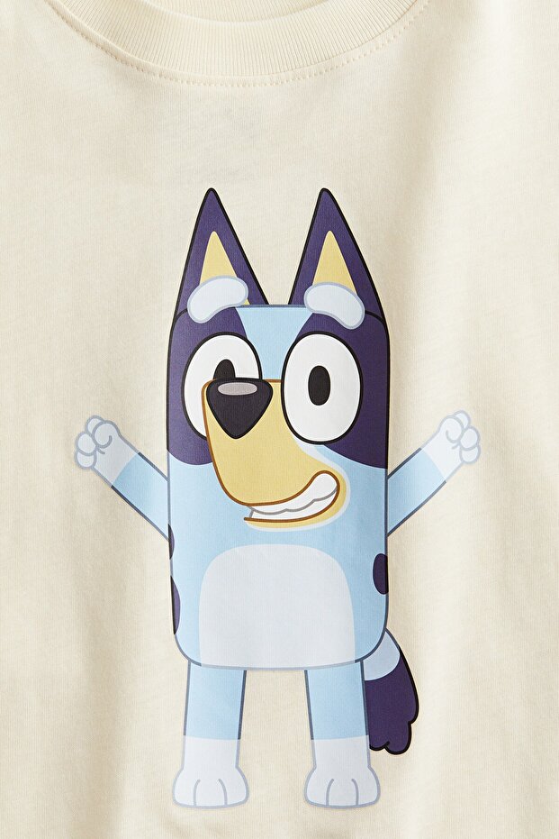 Baskılı Oversize Tişört - 6