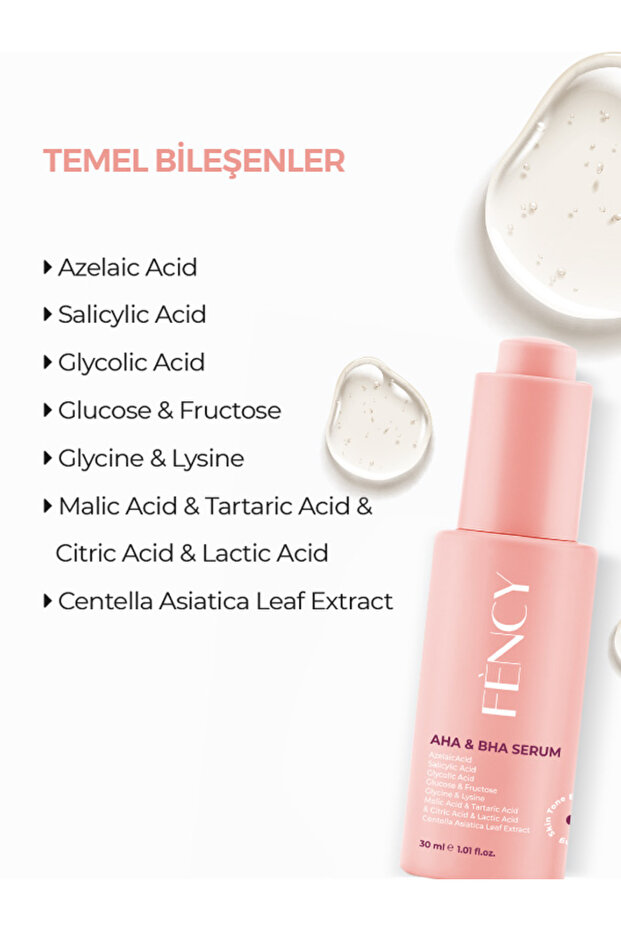 AHA & BHA Bakım Serumu 30 ml - 3