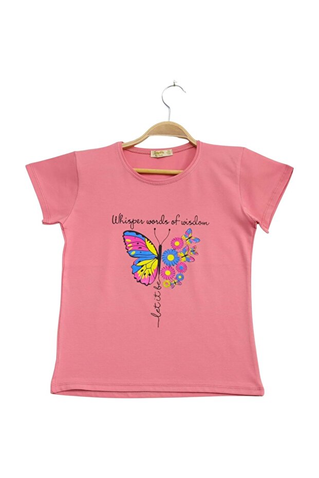 MAJICA SA LEPTIRIMA Prašnjava Ruža - 1