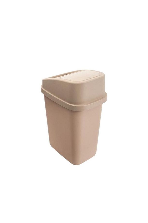 Vinto Çöp Kutusu 5 lt Pratik Kapaklı Banyo Mutfak Ofis Çöp Kovası - 1