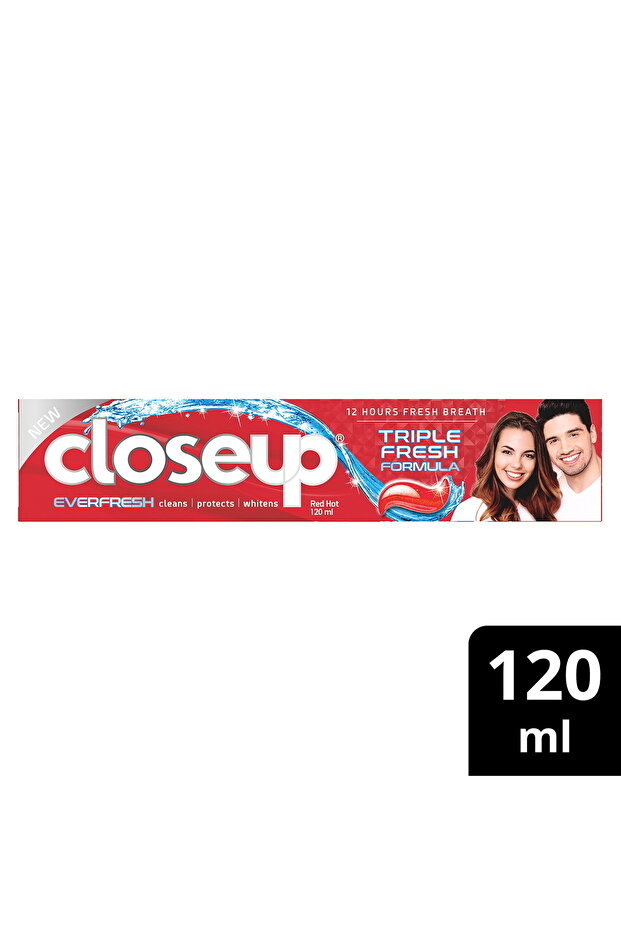 Triple Ever Fresh Formula Red Hot Spicy Cinnamon Gel Toothpaste (120ml)