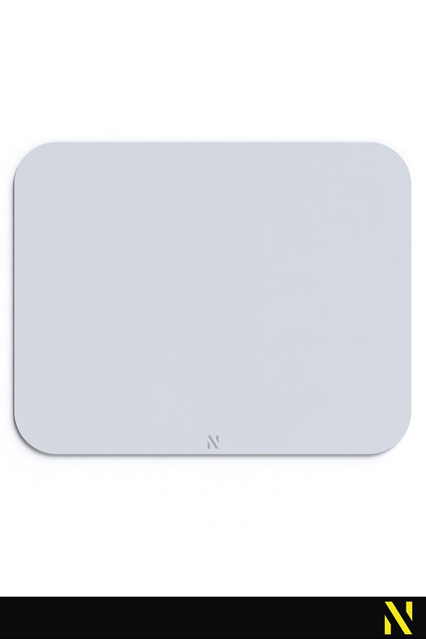 Gri Renkli Ergonomik Mouse Pad, Kaymaz Yüzey ile Ev ve Ofis Kullanımı için İdeal - 1