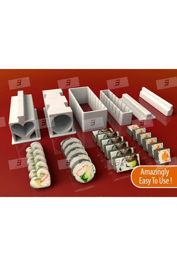3d Plus Desıgn Suşi Sushi Yapma Aparatı Full Set Klasik - 2