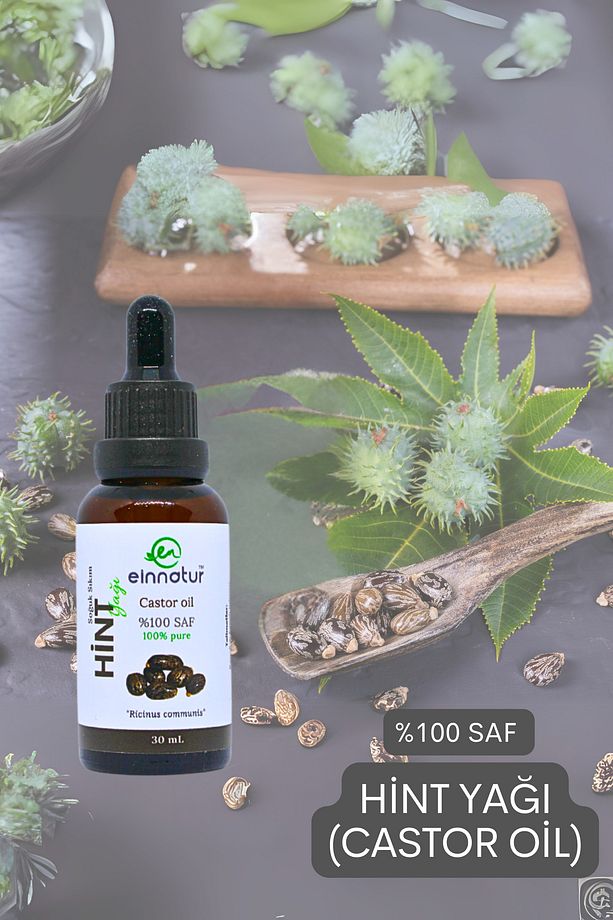 Hint Yağı, %100 Saf castor oil, 30 ml - 3