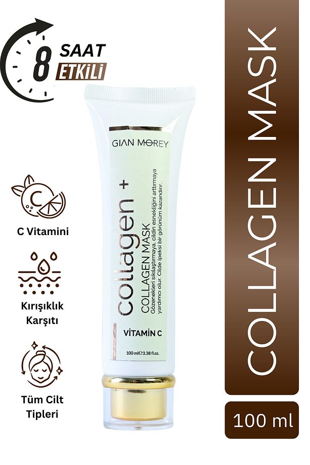 Soyulabilir Kolajen Maskesi C Vitaminli 100 ml - 1