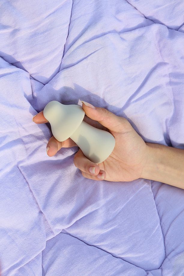 Gizli Şarj Edilebilir Güçlü Titreşimli Magic Mushroom Vibratör - 3