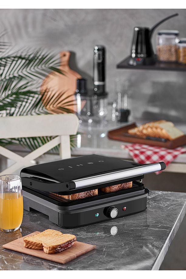 Sinbo Ssm-2571 Tost Makinesi 2000 W -mat Siyah - 2
