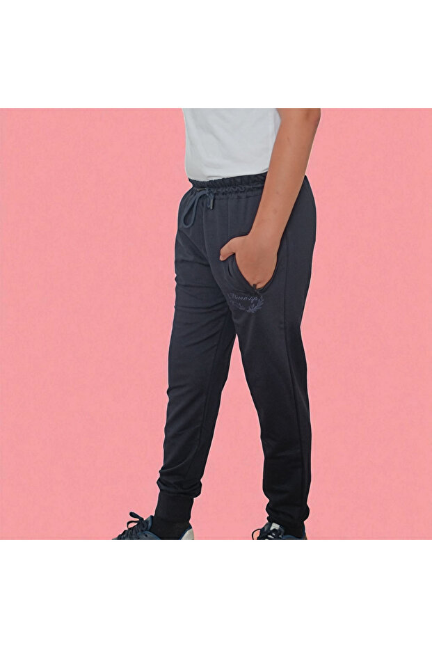 Çocuk Lacivert Eşofman Altı - 1