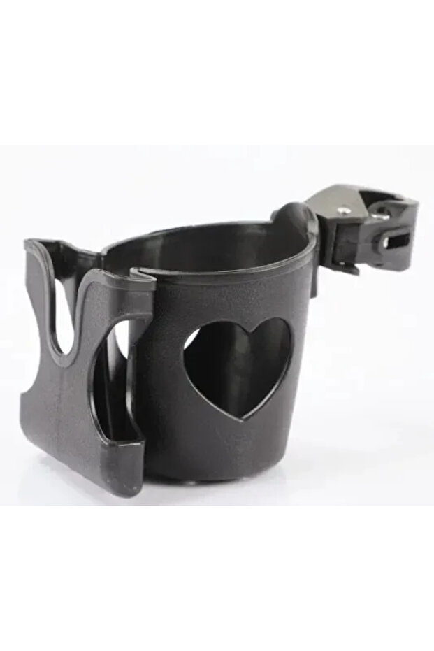black 2-in-1 Baby Stroller Cup Holder Phone Holder Multifunctional Universal Infant Bottle Holder St