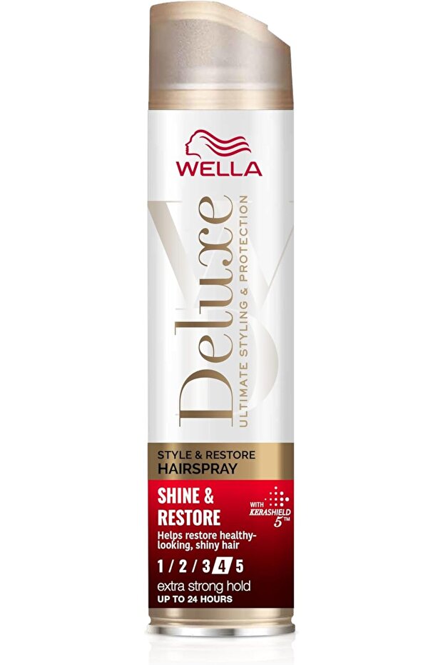 Deluxe Shine & Restore Hairspray – Extra Strong Hold, Restores Healthy & Shiny Hair– 250ml