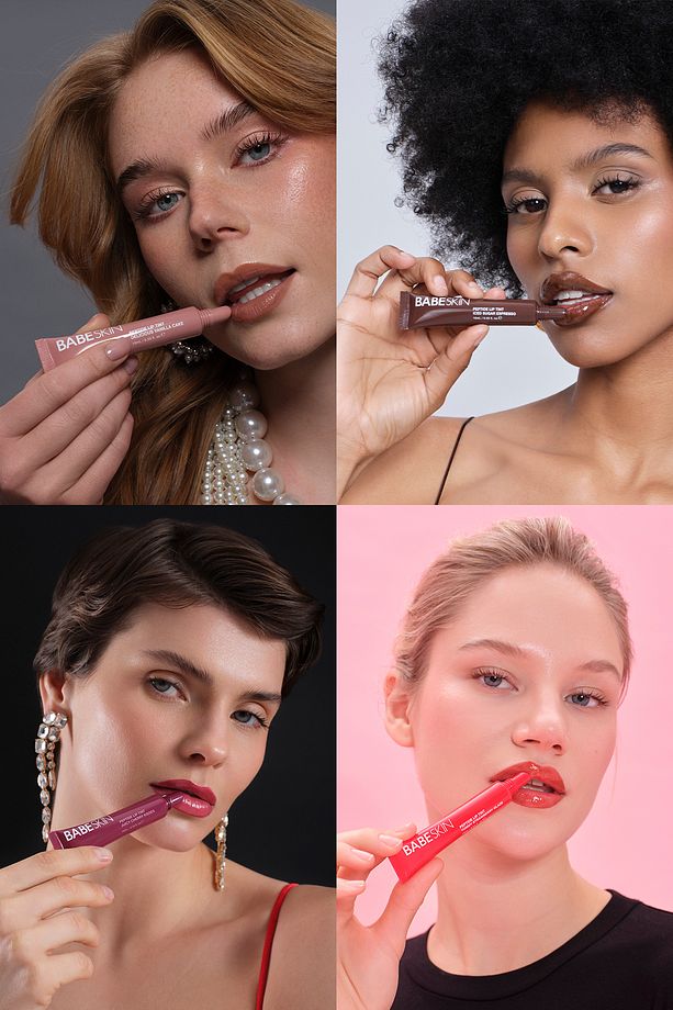 Lip Balm Set PR Kutu Hediyeli I Vanilla I Çilek I Kiraz I Espresso I Nemlendirici I Dudak Parlatıcı - 6