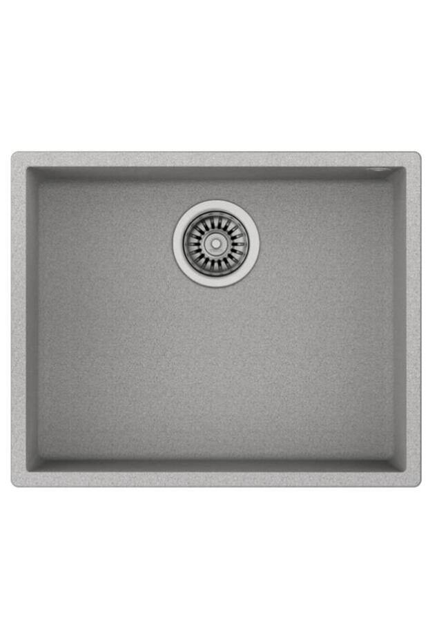 Square 50.40 Stone Grey Eviye - 1