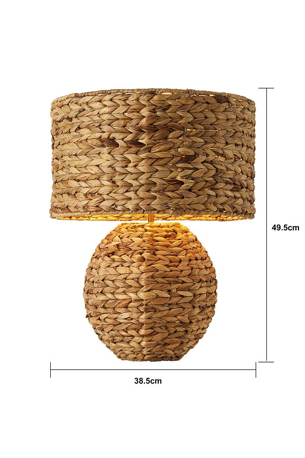 Porto Rattan Hasır Abajur - 4