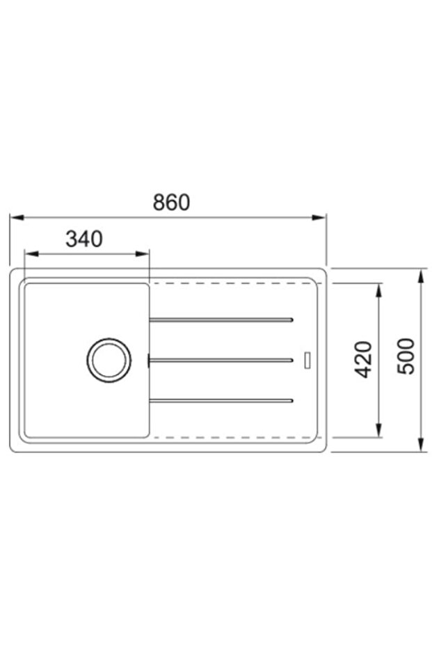 Bfg 611-86 Stone Grey Eviye - 2