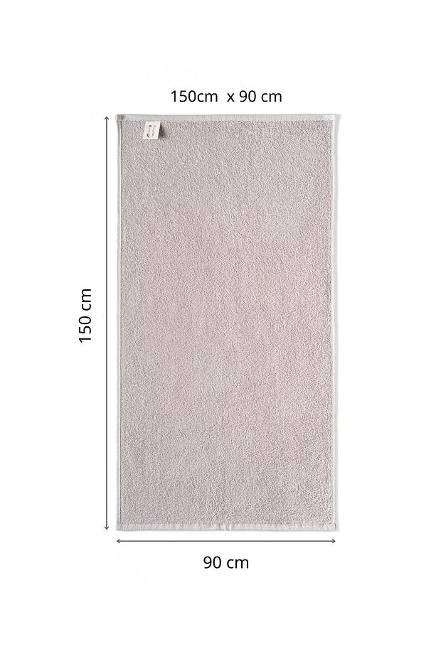 Coresoftair %100 Pamuk, Ekstra Yumuşak, 2li XL Banyo Havlusu Seti (2'li - 90x150 cm) - 8