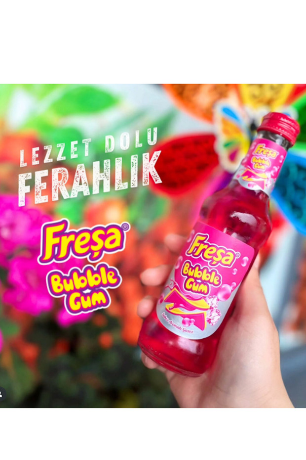 Bubble Gum Sakız Aromalı Gazoz 200 ML x 6 Adet - 2