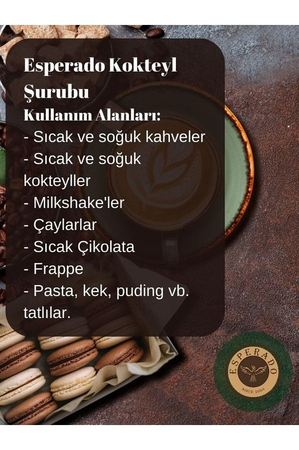 Şekersiz Sugar Free Vanilya-karamel-çikolata Aromalı Kahve Şurubu 250 ml X 3 Adet - 7