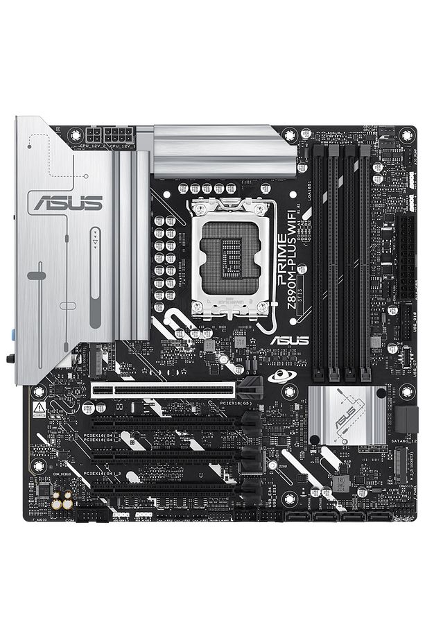 Prıme Z890m-plus Wıfı Intel Lga1851 Z890 Ddr5 8400 Mhz(OC) Atx Gaming (OYUNCU) Anakart - 1