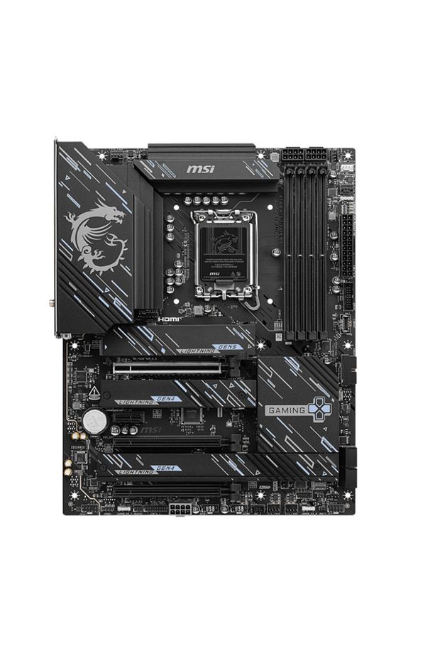 Z890 Gaming Plus Wıfı Intel Soket 1851 Ddr5 9200mhz (OC) Wıfı 7 Atx Gaming (OYUNCU) Anakart - 1