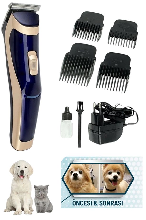 Orginal 650 Turbo Kedi Köpek Tıraş Seti - 2
