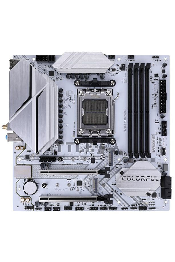 Battle Ax B650m-whıte Wıfı V15 Ddr5 7600mhz Matx Gaming (OYUNCU) Anakart - 1