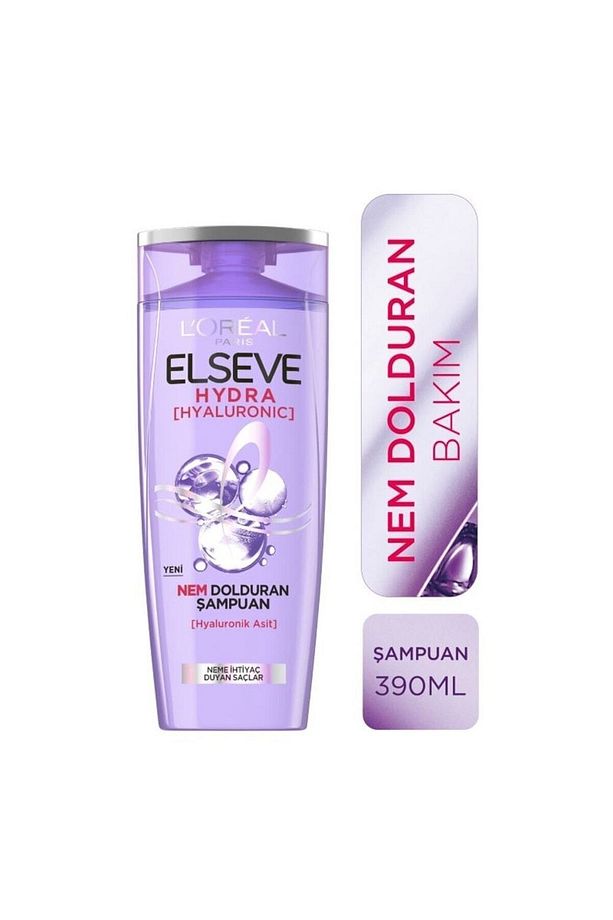 Loreal Paris Hydra Hyaluronic Nem Dolduran Şampuan 390 ml - 1