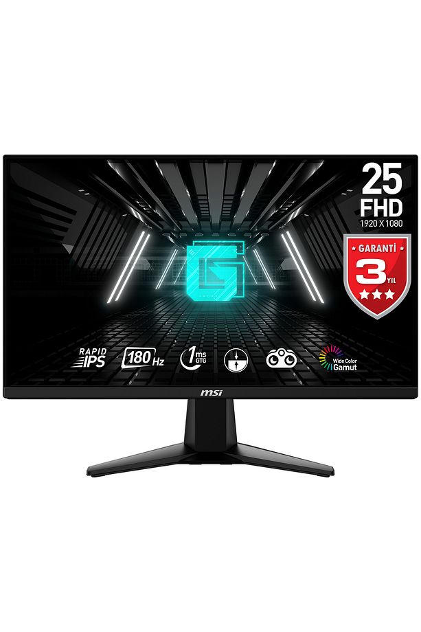 24.5'' G255f 1920x1080 (FHD) 16:9 Flat Rapıd Ips 180hz 1ms Freesync Gaming (OYUNCU) Monitör - 1
