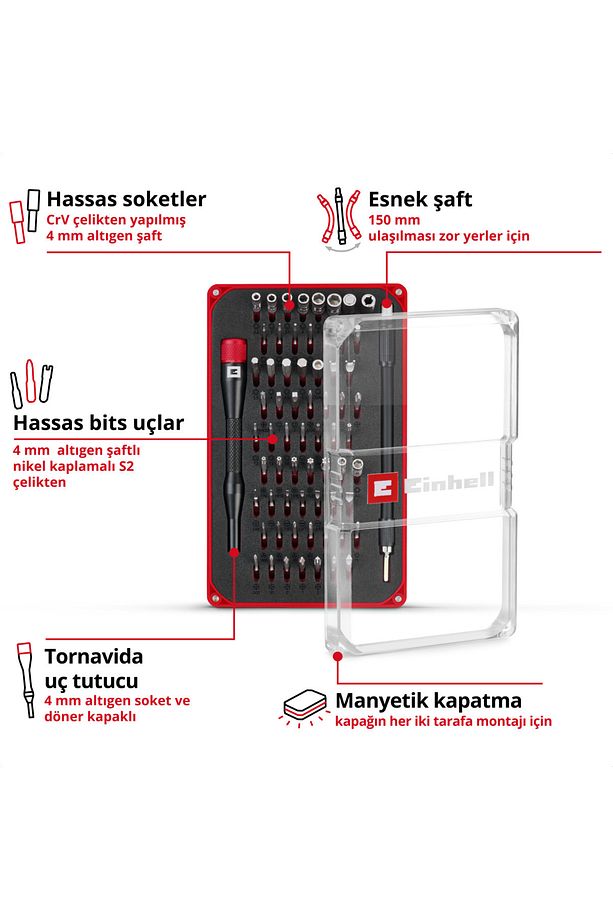Hassas Bits Seti 66 Parça - 49115030 - 3