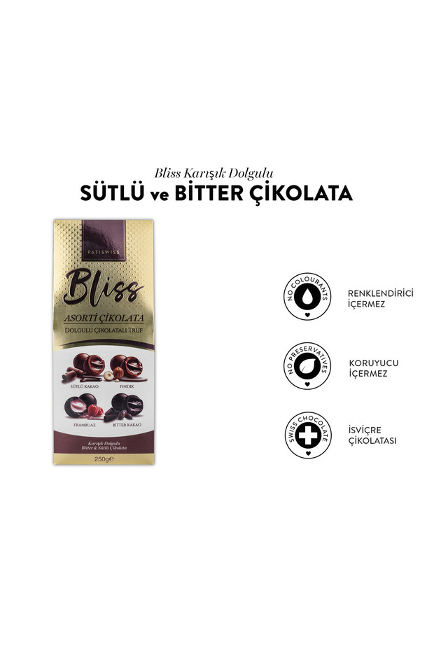 Bliss Karışık Dolgulu Çikolata, 250g - 4