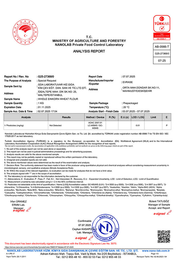 Atalık Dinkel Unu 1 Kg - 4