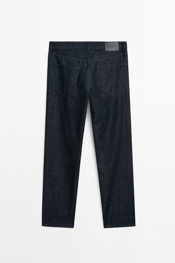 Pamuklu Tapered Fit Jean - 8