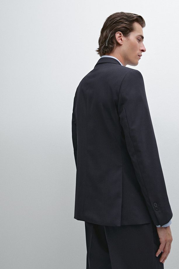 Yün klasik blazer - 3