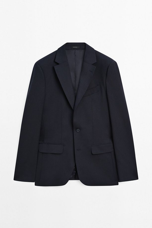 Yün klasik blazer - 5