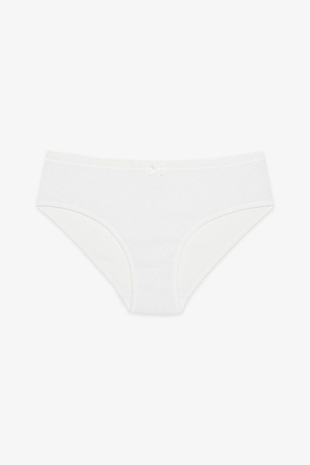 Soft Pointel Basic 3lü Çok Renkli Hipster Külot - 4