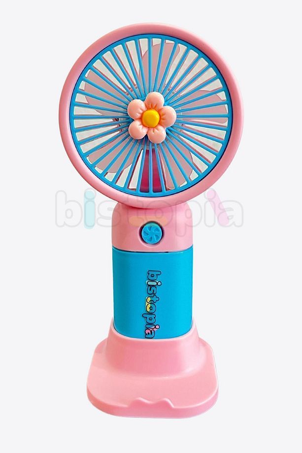 Taşınabilir Mini Fan Soğutucu Masa Üstü Vantilatör Usb Şarjlı Pratik - 6