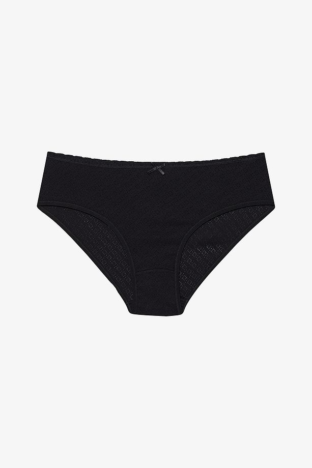 Soft Pointel Basic 3lü Çok Renkli Hipster Külot - 3