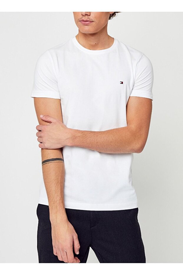 Slim Fıt Basic T-shirt - 1